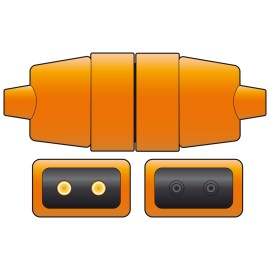 Mercury 2-pin Rubber Connector 10A