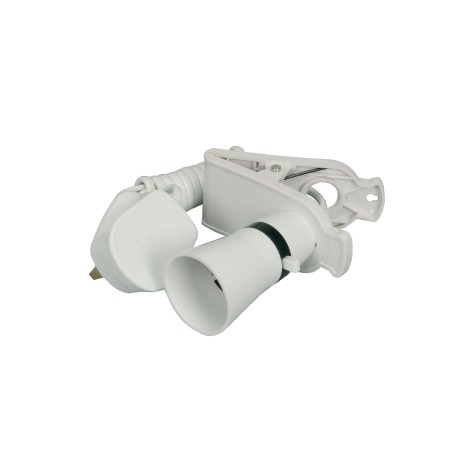 Mercury Switched Clip On Lamp Holder