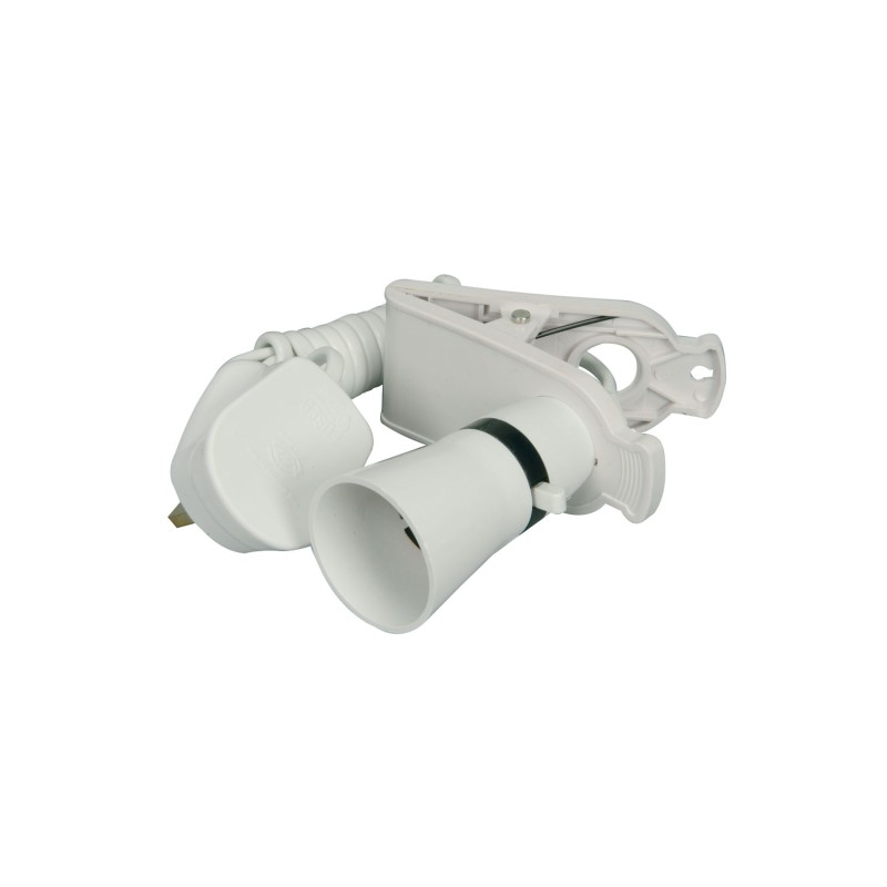 Mercury Switched Clip On Lamp Holder