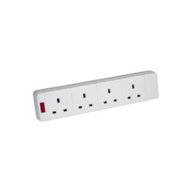 Mercury 4 Gang Trailing Socket