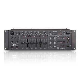 LD Systems ZONE 624 - 19" 4-Zone Mixer 3U,  LDZONE624