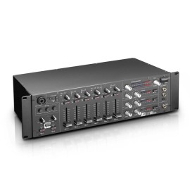 LD Systems ZONE 624 - 19" 4-Zone Mixer 3U,  LDZONE624