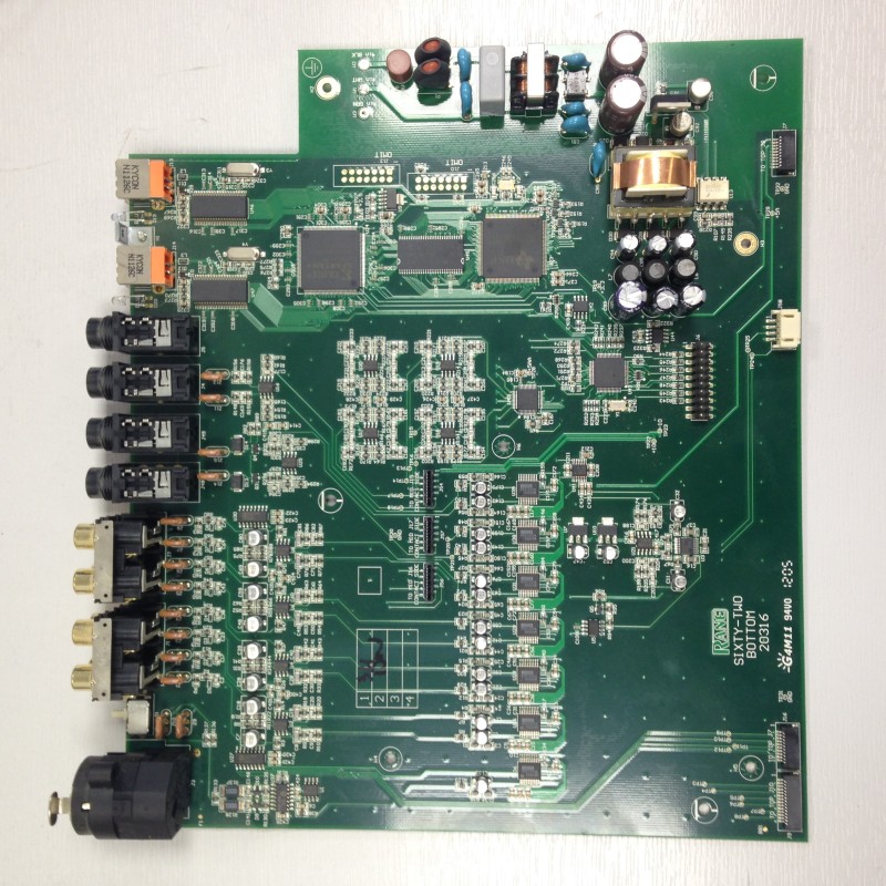 Rane Sixty-Two 62 Bottom PCB Assy