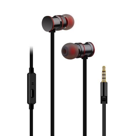 Avlink Magnetic Earphones w/HF Black