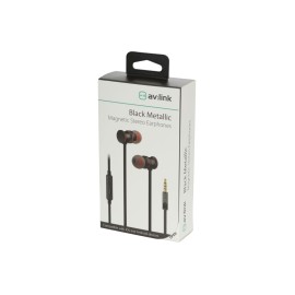 Avlink Magnetic Earphones w/HF Black