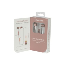 Avlink Magnetic Earphones w/HF Rose