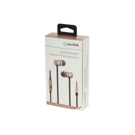Avlink Magnetic Earphones w/HF Gold