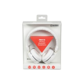 Avlink Wireless Bluetooth® Headphones White