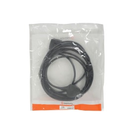 Mercury UK Plug to Right Angle IEC Power Lead 5.0m