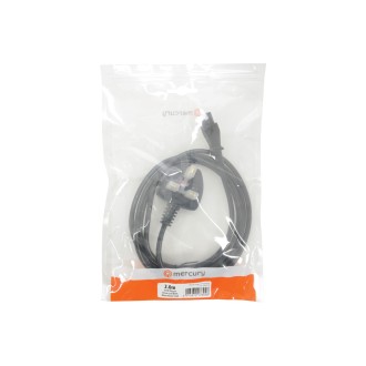Mercury UK Plug to Clover Mains Power Lead - 2m