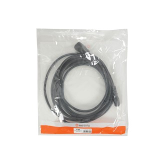 Mercury IEC Plug to Socket Mains Extension Lead - 5.0m