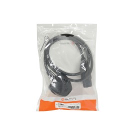Mercury UK Plug to IEC Hot Mains Power Lead 1.0m