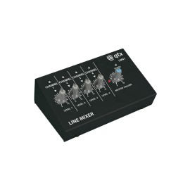 Qtx 4 Mono Channel Line Level & Instrument Mixer