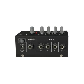 Qtx 4 Mono Channel Line Level & Instrument Mixer