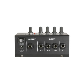 Qtx 4 Mono Channel Line Level & Instrument Mixer