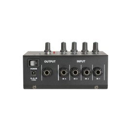 Qtx 4 Mono Channel Line Level & Instrument Mixer