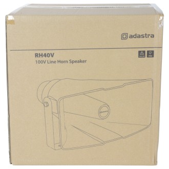 Adastra RH40V rectangular horn 100V
