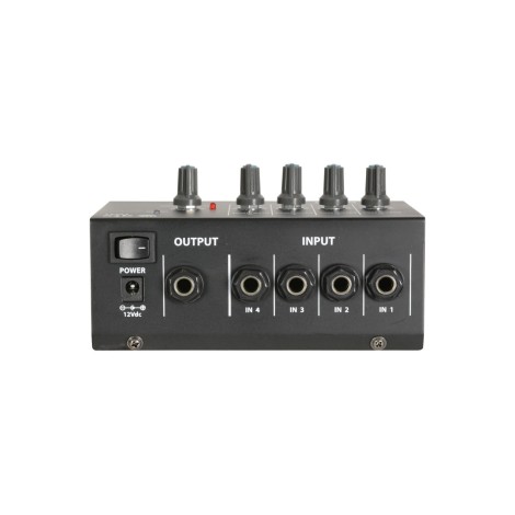 Qtx 4 Channel Mini Microphone Mixer