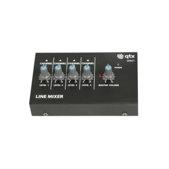 Qtx 4 Channel Mini Microphone Mixer