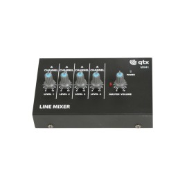 Qtx 4 Channel Mini Microphone Mixer