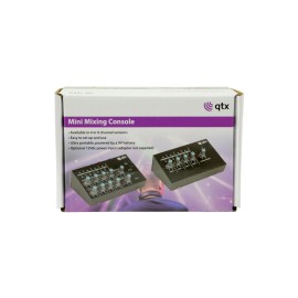 Qtx 4 Channel Mini Microphone Mixer