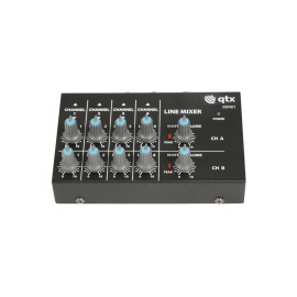 Qtx 8 Channel Mini Microphone Mixer