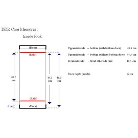 Accu Case ACF-SW/DDR2 Doubledoorrack 19",2 RMS