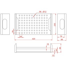 Accu Case ACA-SW/Pin Inlay for Conus Case