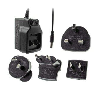 Universal 12V DC 500mA Power Supply (UK, EU, US, AU)