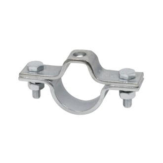 Pipe Clamp, Silver