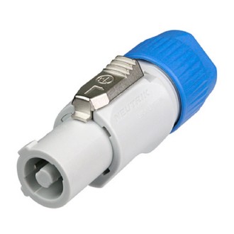 PowerCON B-type Cable Connector Grey NAC3FCB