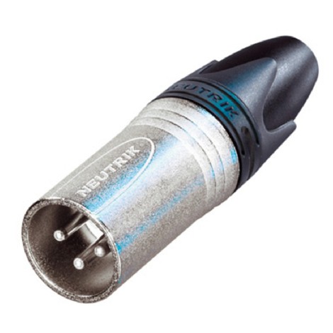 XLR 3-Pin Male Cable Connector NC3MXX
