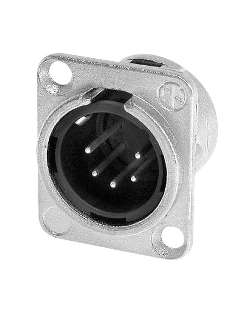 XLR 5-Pin Male Chassis Connector NC5MDL1