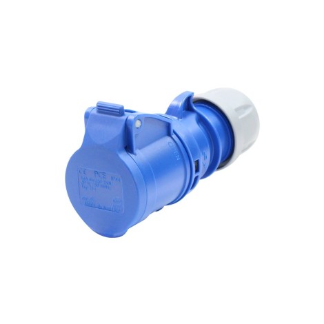16A 230V 2P+E Connector (213-6)