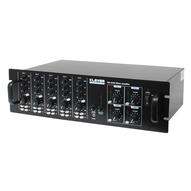 MA 4040 160W 4 Zone Mixer Amplifier