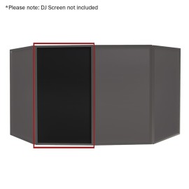 DJ Screen Black Replacement Lycra Cloth (Single)