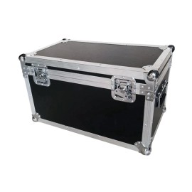 Slimline 1T100, 12HEX12, UV 50W COB/Intense Slim Par x 4 Road Case