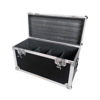 Slimline 1T100, 12HEX12, UV 50W COB/Intense Slim Par x 4 Road Case