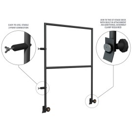 GT Stage Deck 1m Handrail