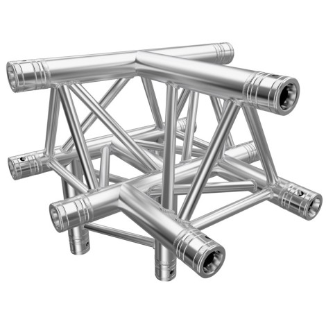 F33 Standard 4 Way T Piece Apex Up