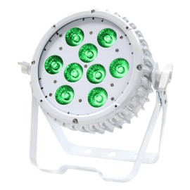 Intense 9HEX10 LED Slim Par White Housing