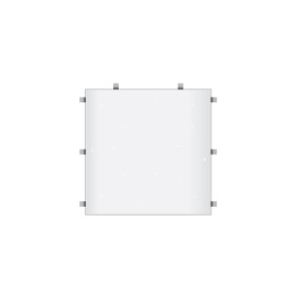 White Starlit 2ft x 2ft Dance Floor Panel (3 sided)