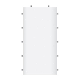 White Starlit 2ft x 4ft Dance Floor Panel