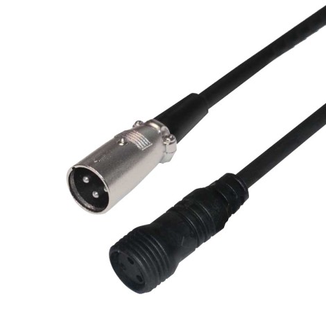 1m Exterior IP DMX Adaptor Cable