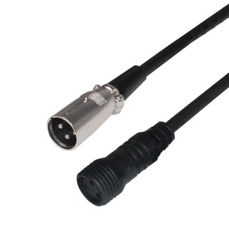 1m Exterior IP DMX Adaptor Cable