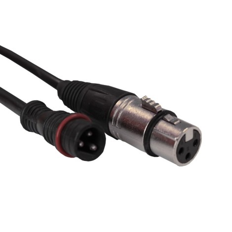 IP44 rated 3-Pin Male to 3-Pin Female extension cable