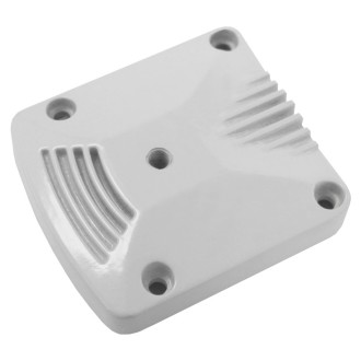 Spectra Batten Aluminium End Cap White