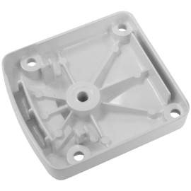 Spectra Batten Aluminium End Cap White