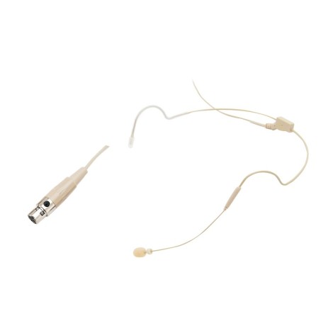 Fixed Boom Headset Mic - 4 Pole Mini XLR