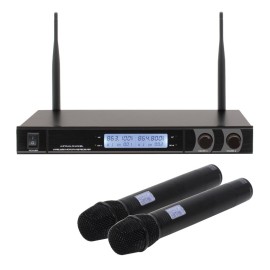 RM 30T Twin UHF Handheld Radio Microphone System (863.1Mhz/864.8Mhz)